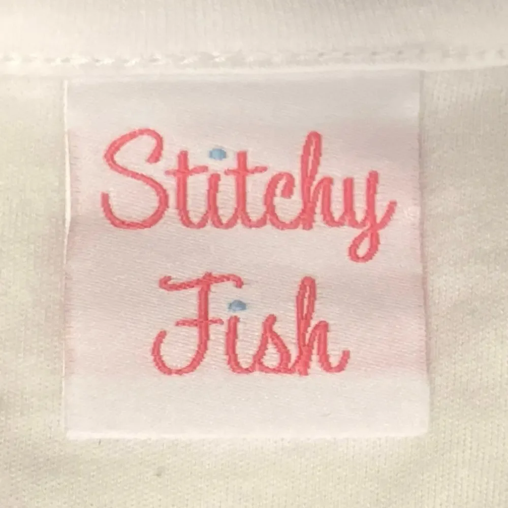 Stitchy Fish Football Sister Set Girls 4T Baby 9M Smocked Pink Gingham Game Day